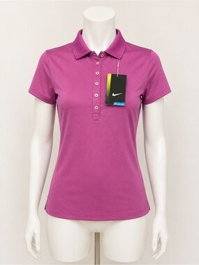 Nike Golf Tour Performance Dri-FIT Polo Shirt XS Purple NWT